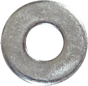 Hillman Flat Washers, 1/4in, 100 Pack, Zinc