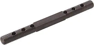 Hillman 57107 4-Inch Long Straight Combination Spindle with Hole, 4-Pack , Gray