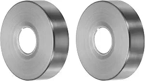 uxcell 3.1"x0.7" Shower Arm Flange 304 Stainless Steel 2Pcs for 0.98"D Pipe