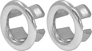Jiozermi 2 Pcs Silver Sink Overflow Ring