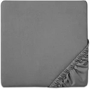 Full Size Sheet Sets - Breathable Luxury Sheets with Full Elastic & Secure Corner Straps Built in - 1800 Supreme Collection Extra Soft Deep Pocket Bedding Set, Fitted Sheet Only, Full, Gray