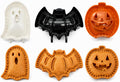 Beginner-Friendly Reusable Mini Hand Pie Press Mold, Festive Dough Sealer Molds, Shapes for Easy Filling, Shaping & Sealing of Homemade Pies and Pastries (Halloween Mold-B)