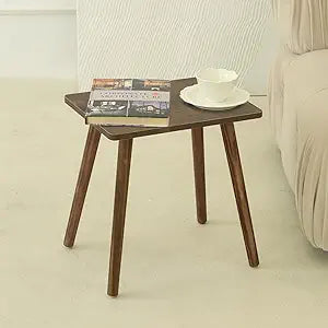 AWASEN Side Table, Small Wood End Table Living Room, Mini Bed Side Table