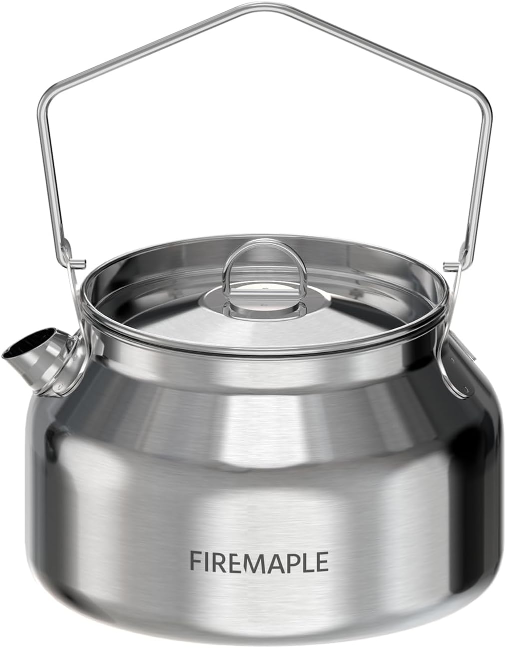 Fire-Maple Antarcti Camping Kettle Stainless Steel Camp Tea Pot, 1.2L