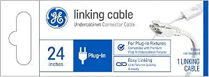GE Linking Cable for Undercabinet Linkable Light Fixtures, 24in (1 Pack)