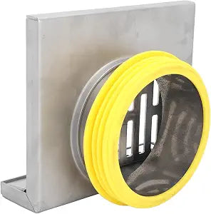 Stainless Steel L Shape Floor Drain SUS304 Corner Shower Drain Anti Clog Bathroom and Kitchen Water Management System