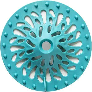 Omabeta Shower Drain Covers Efficient Hair Catcher for Bathroom Filter Cover, Volcano Shape Sink Strainer Cover for Kitchen and Bathroom, Durable TPR Material