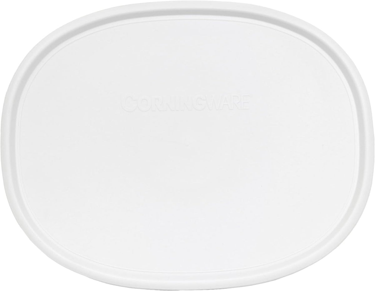 Corningware F-2-PC Oval French White Food Storage Replacement Lid