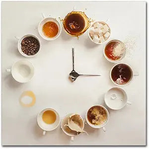 Trademark Fine Art - 'It'S Always Coffee Time' Canvas Art - 18x18
