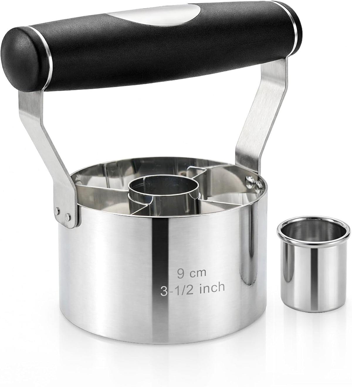 Donut Cutter with Hole, 3.5" Stainless Steel Doughnut Cutters