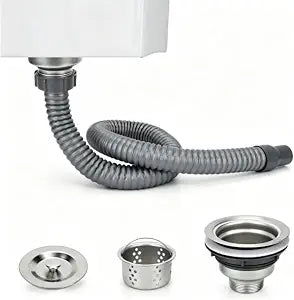 Drain Plug Stainless Steel Sink Plug, Hair Salon Shampoo Basin Drain Plug, Sink Plug with Hair Catcher Accessories for Shampoo Bed 4.3 * 3.3in
