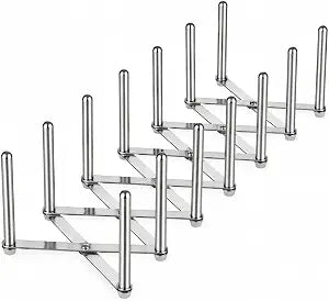 Ikea Variera Pot Lid Organizer, Stainless Steel, Set of 2