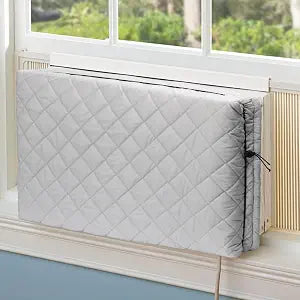 Indoor Air Conditioner Cover 21"x15"x3.5", Window AC Unit Cover for Winter