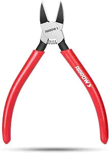 ARROW 6" Precision Wire Cutters, Precision Flush Cut Diagonal Pliers