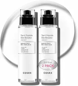 COSRX 6X Peptide Collagen Skin Booster Toner Serum 2 Pack for Dull Skin