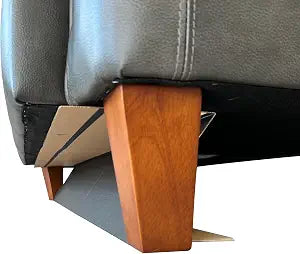 Under Couch Pet Blocker Set - Toy Blocker, Whole Couch Kit - Adjustable Height & Length, Custom Fits All Fixed Furniture, Faux Steel Cardboard (21 ft)