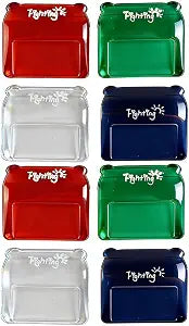 8pcs Reusable Plastic Toilet Lid Lifters, Hygienic Seat Handle Flip Openers, Cute Bathroom Accessory for Home Use