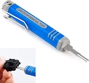 JRready DRK-D173P Molex 11-03-0044 Mini-Fit Jr. Extraction Tool Molex Pin Extractor Tool Molex Pin Removal for ATX EPS PCI-E Connectors Terminal Release Tool ATX Pin Removal Tool