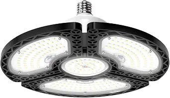 LED Garage Light 80W Deformable LED Ceiling Lights 12000 Lumens Led Shop Lights for Garage