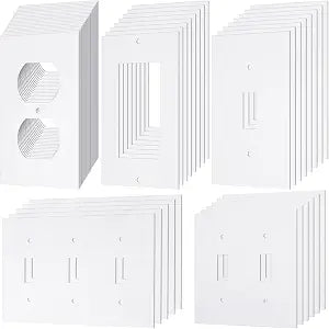 Tondiamo 46 Pack Outlet Insulation Pads, Wall Plate Foam Sealers