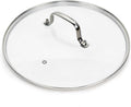12 IN Glass Lid with Stainless Steel Handle for Frying Pan & Pot