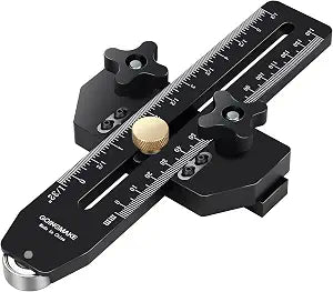 GOINGMAKE Thin Rip Jig Table Saw Jig Guide for Making Repetitive Narrow Thin Strip Cuts Woodworking Tools Fast Thin Ripping Guide for Table Saw Band Saw Router Table Fits for 3/8" x 3/4" T Slot