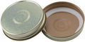 North Mountain Supply - SB70-GD-12 Regular Mouth Metal One Piece Mason Jar Safety Button Lids (Pack of 12, Gold)