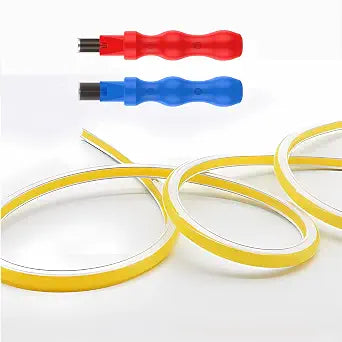 JARBIH 16.4ft 6mm Separated Flexible Silicone Cover, Wear Free Led Diffuser