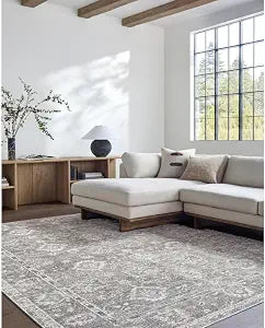 Livabliss x Galey Alix Collins Avenue II Vintage Oushak Area Rug, 2'1" x 3'9" (2' x 4'), Brown