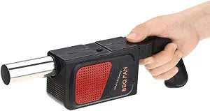 Electric Fire Blower Fan - Portable Handheld Battery Powered Air Blower