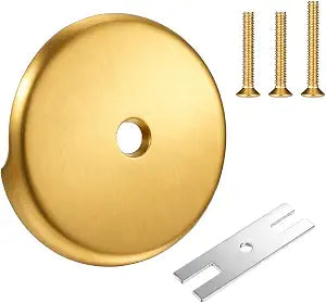 Tub Overflow Cover Bathtub Overflow Plate Stainless Steel