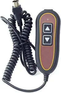 2 Button 5 Pin Remote ZK1200-HC Replacement for Golden for Limoss for Kaidi Motors for RMT for Dewert Hand Controller with Backlight and USB for Lift Chair Power Recliner
