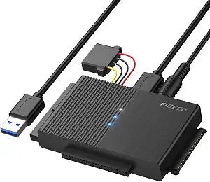 FIDECO USB 3.0 to SATA or IDE Adapter for 2.5/3.5 inch SATA IDE Hard Drive