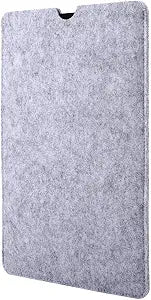 Felt Laptop Sleeve Case Bag Pouch + Mouse Pad for Macbooks Air Pro Retina(13inch-Grey)