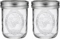 Wide Mouth 16 oz Mason Jars with Lids and Bands - 2 Pack - Packed in North Mountain Supply ImpactGuard Box - BPA-Free, Made in the USA - for Canning, Freezing, Storing, and More