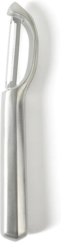 Calphalon Stainless Steel Vegetable Peeler with Swivel Blade, Ergonomic Non-Slip Grip Handle for Fruits & Vegetables, Kitchen Peeler for Smooth Peeling & Meal Prep