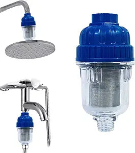 Hard Water Shower Filters, Showerhead Filters for Filtering Sediment and Other Impurities, High Output Household Tap Water Purifiers for Kitchen/Washing Machine/Bathrooms, Shower Water Filter Softener