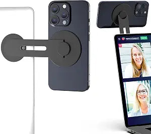 Laptop Phone Holder for Magsafe iPhone 18/17/16/15/14/13/12 & All Phones