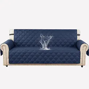 XINEAGE Waterproof Sofa Slipcover for Dog, Sofa Cover with Elastic Strap