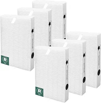 HPA300 Replacement Filters R for Honeywell HPA300 HPA200 HPA100 HPA090 Series Air Purifier, Compatible with HRF-R3 & HRF-R2 & HRF-R1, 6-Pack by APPLIANCEMATES