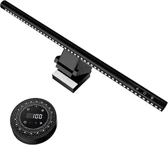 ARES WING Monitor Light Bar with Remote & Sedentary Alert, USB Desk Lamp