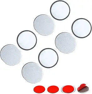 Mousike Magnetic Door Catch Ultra Thin Cabinet Magnets Stainless Steel Drawer Magnet Catch for Sliding Door Closure Kitchen Cabinet Cupboard Closet Closer (4Pack)