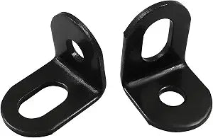 Biaungdo 15 Pcs 0.7"x0.7"x0.83" Adjustable Right Angle BracketsBlack