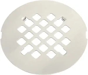 Artiwell 4-1/4 OD Snap-in Shower Drain Cover, Round Shower Drain Strainer Grid, Replacement Cover, Designed for Long-Lasting