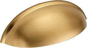 Ravinte Champagne Bronze Cabinet Pulls Cup Drawer Handles 3 Inch 10 Pack