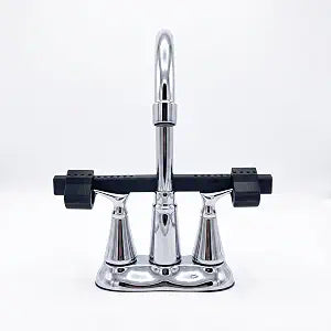 Universal Black Faucet Handle Lock for Pet Safety