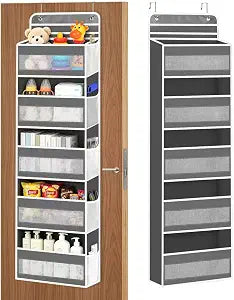 Over the Door Hanging Storage OrganizerIdeal for Nurseries Bedrooms Dorms