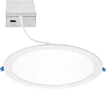 Maxxima 12 in. Round Recessed LED Downlight, 2200 Lumens, 5 CCT 2700K-5000K