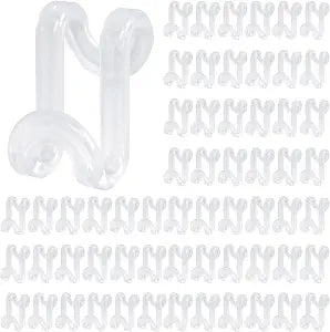 Hanger Hooks Space Saving, 60 PCS Clothes Hanger Connector Hooks
