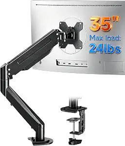Suptek Single Monitor Arm Fully Adjustable for 17-34-35 Inch Screens